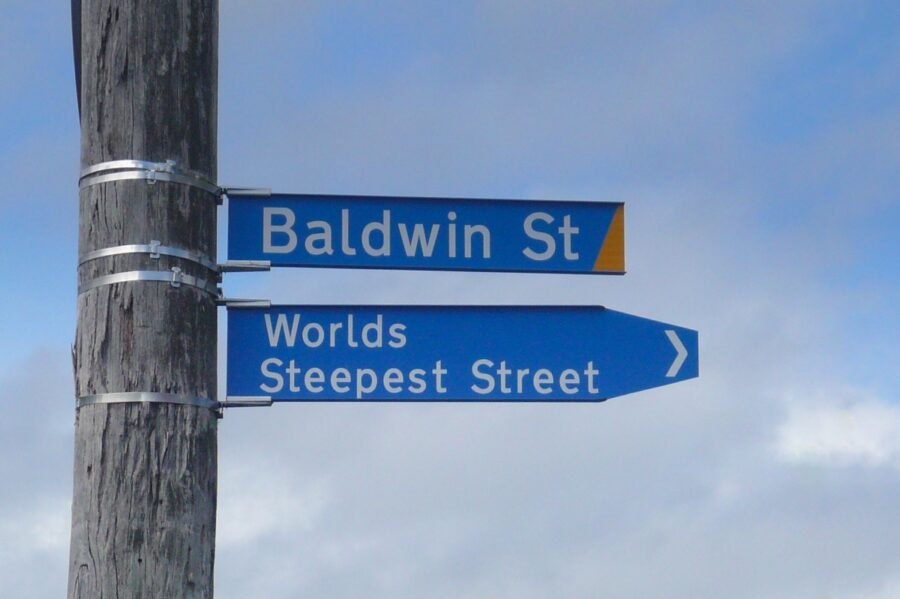 Baldwin Street Sign